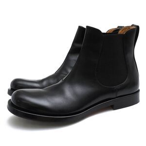 Saint Laurent/yves Saint Laurent Side Gore Boots Shoes Men Leather Genuine